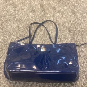 Large Navy Kate Spade Baby Bag